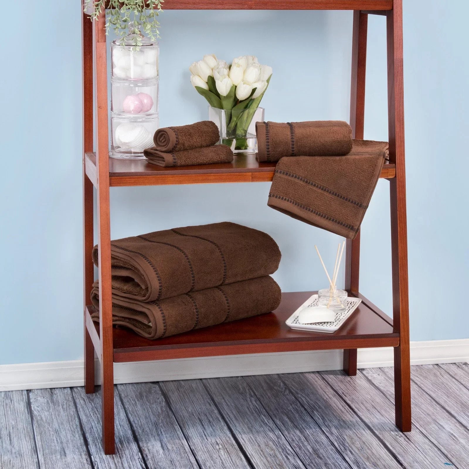 Set, Black Bone Quick Piece Trademark Dry Set- 6 & Zero Towel - Twist Luxury Cotton Global Soft &
