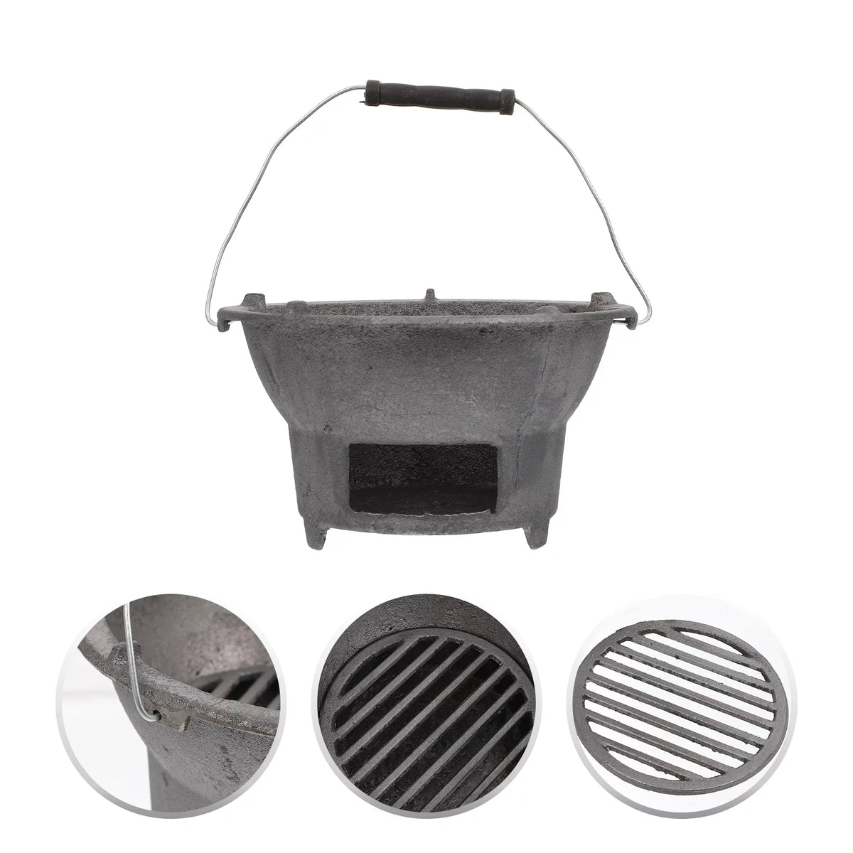 Tool Barbecue Barbecue Cast Iron Stove exterior BBQ Camping Charcoal Stove