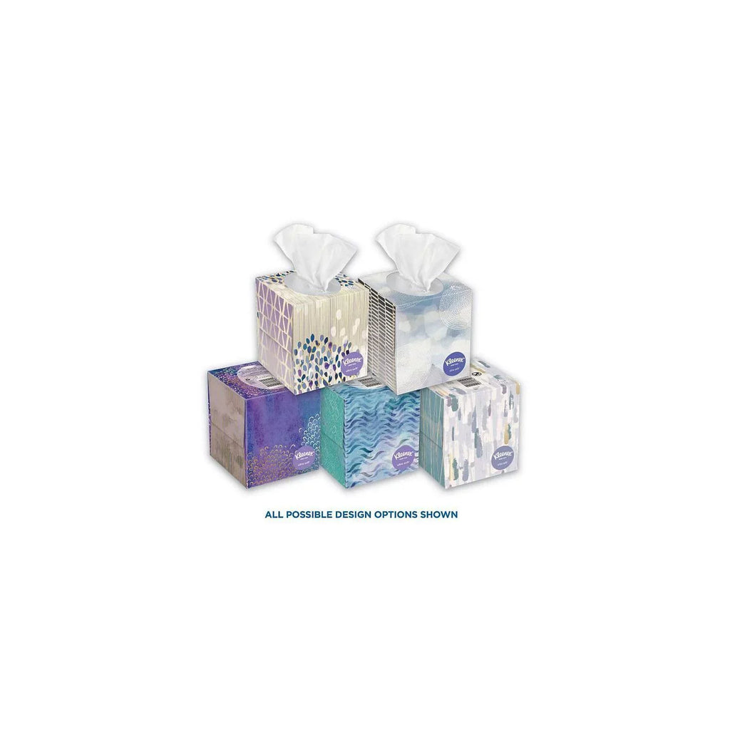 Pack, Boxes Tissues (12 - Kleenex Soft Facial Ultra Cube 65 tissues)