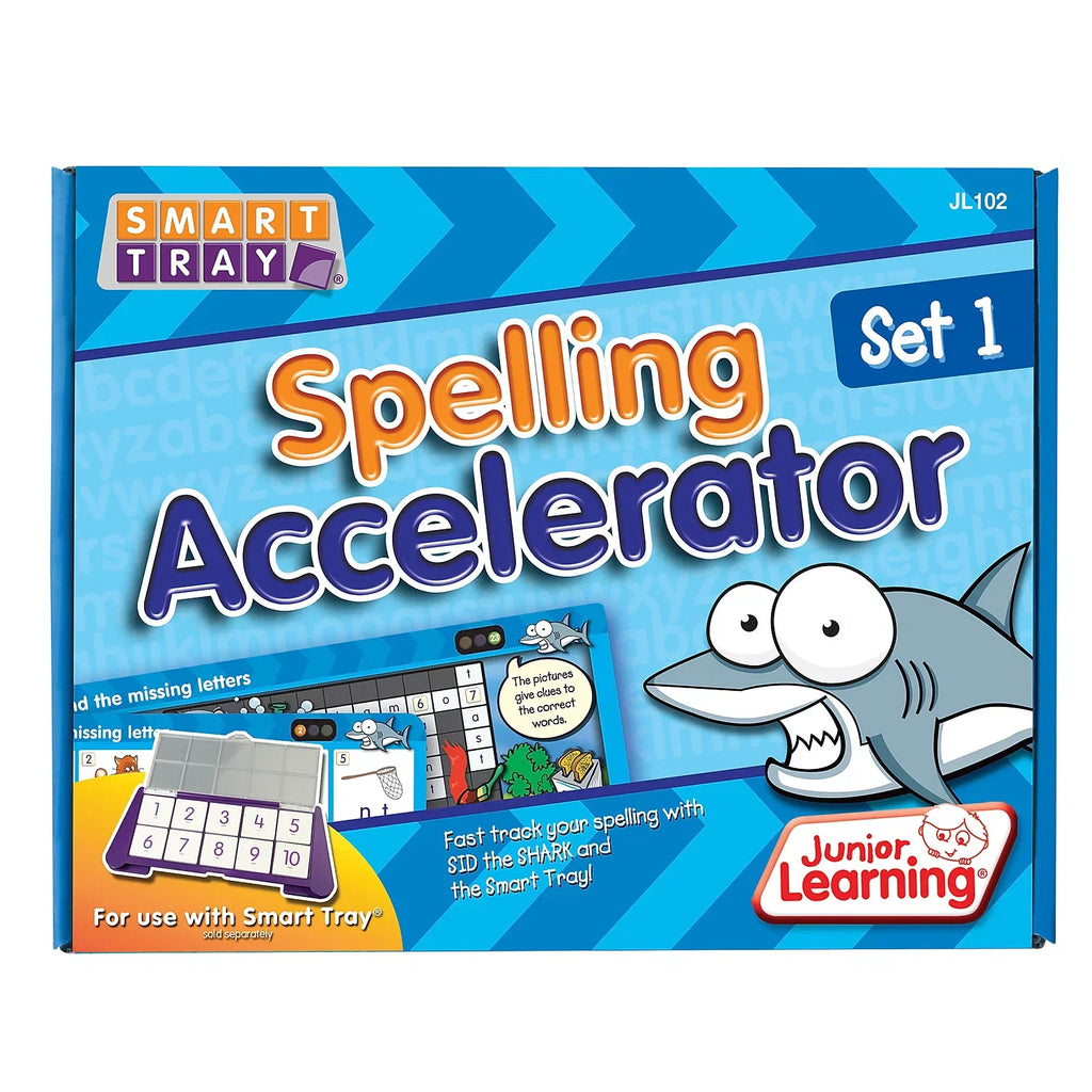 of Set Learning Spelling JRL102BN Junior Smart Tray 2 1 Accelerator Set -