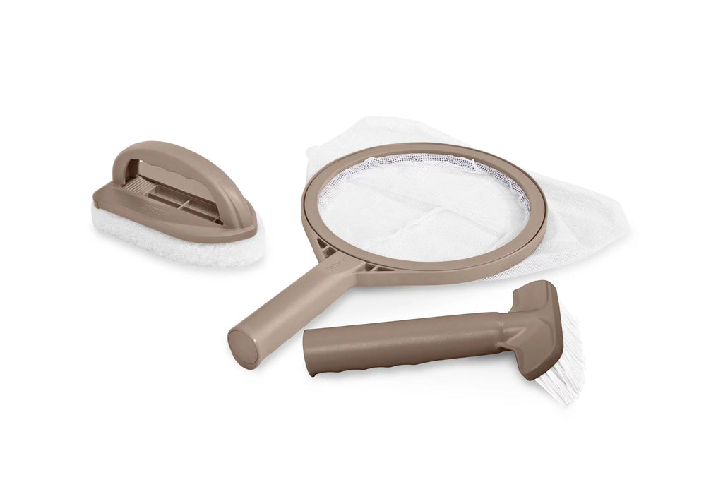 Intex PureSpa Bubble Jet Greywood with Plus Spa Inflatable Bundle Deluxe