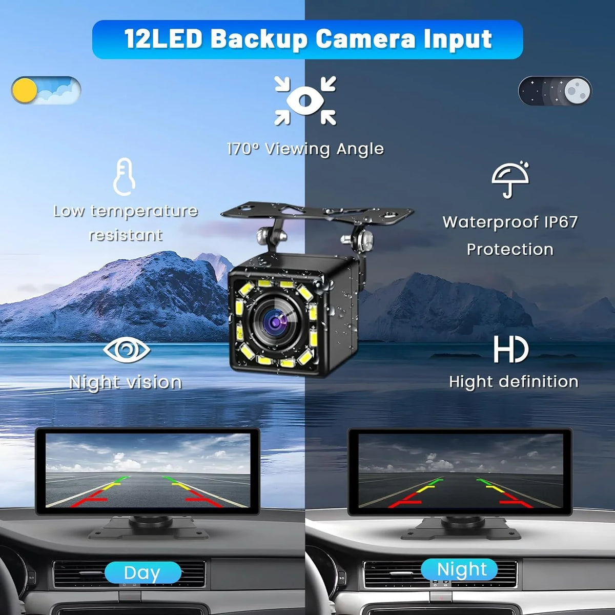 Wireless Podofo AUX Link Stereo Android Card&Backup Mirror Car with Portable FM Carplay 7-32V Bluetooth Camera Vehicles, Suv Auto Screen for 10.26" Touch 64G Van Car Pickup Radio