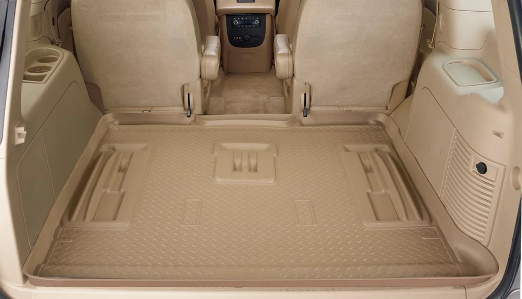 2006-2010 Series Tan with with Fits 2002-2010 Liners Fits 02-05 and Explorer; Ford models Style 3rd Cargo w/o Classic models seat row Husky all Liner