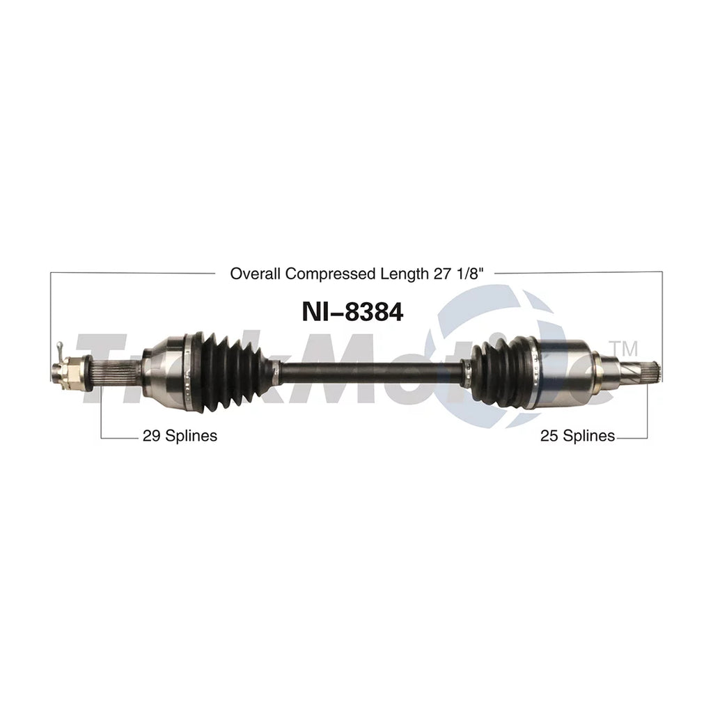 Axle 2016 Assembly TrakMotive 2017 For Joint 2018 Assembly 2013 Sentra Nissan Shaft 2014 Front 2015