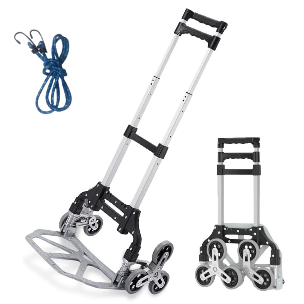Trolley Moving Heavy Workplace, Portable Stairs Distribution Duty Folding Luggage, With | For Dolly | Collapsible Moving, Travel, Warehouse Wheels Truck Shopping, For