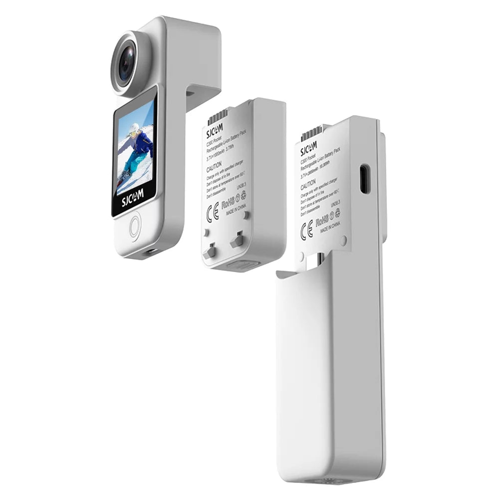 Moistureproof Touch Detachable Screens Control Battery WiFi Module 154° Extra C300 an Lens Dual Stabilization with 5G2.4G Angle 4K 30M Gyro Wide 30FPS 6-
