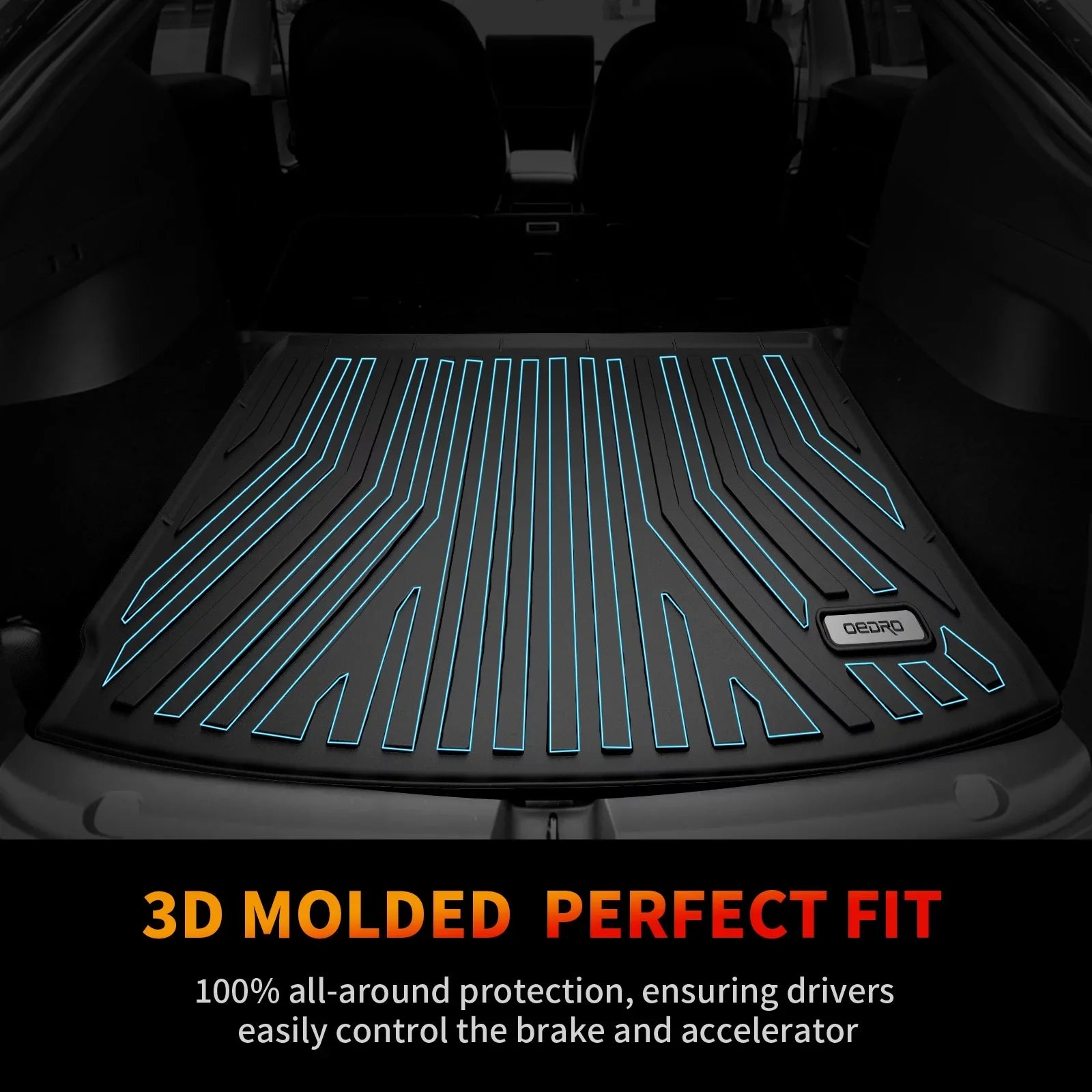 Cargo Liner Floor Grand L 2021-2023 for All Climatic 2024 Ledkingdomus Cherokee for Mats Rubber Mat Jeep