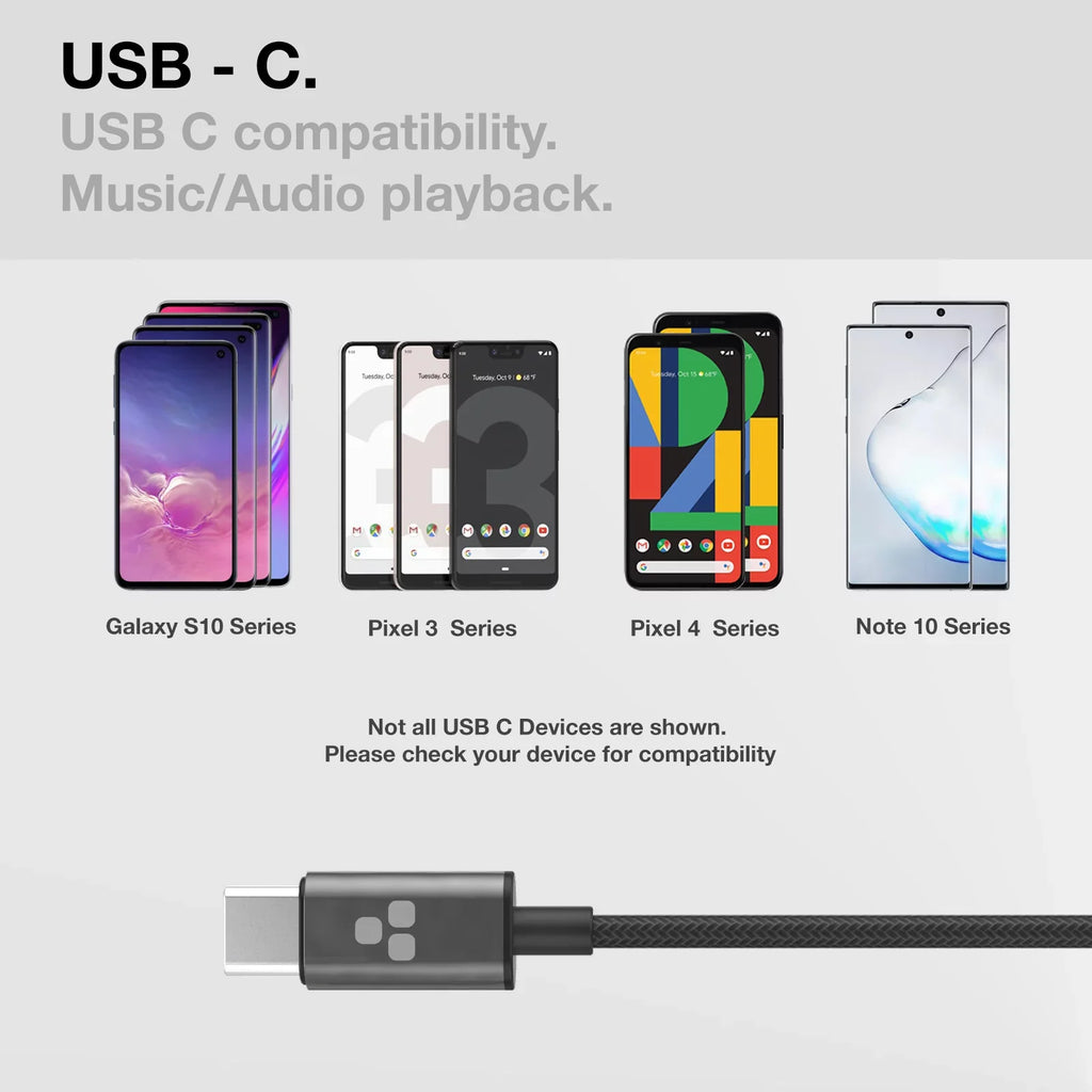 Thore QC35 Aux Replacement Mic Noise Cable - Cable / Canceling USB 2.5mm Audio / QC25 Remote/ Volume 700 Type Headphones C with Connector w/ Control