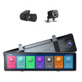 Auto Recording Cam Rearview Cameras Pinnaco Car Car Car Video Dash Recorder Driving Enhanced Touched Safety Screen 3 Mirror 2.5K Camcorder Clear Recorder Camera for
