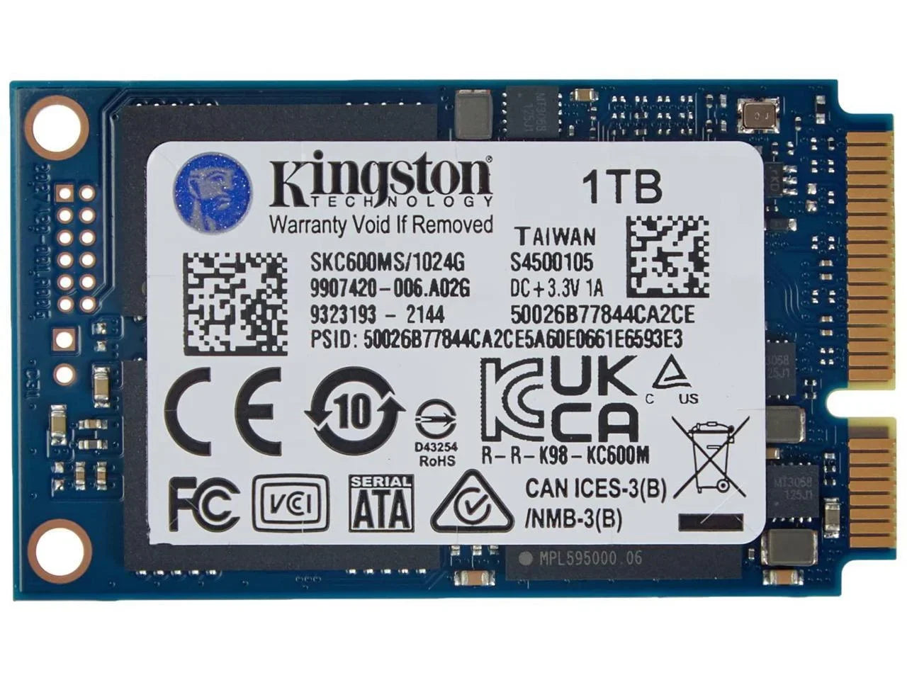 KC600 SATA3 1024G