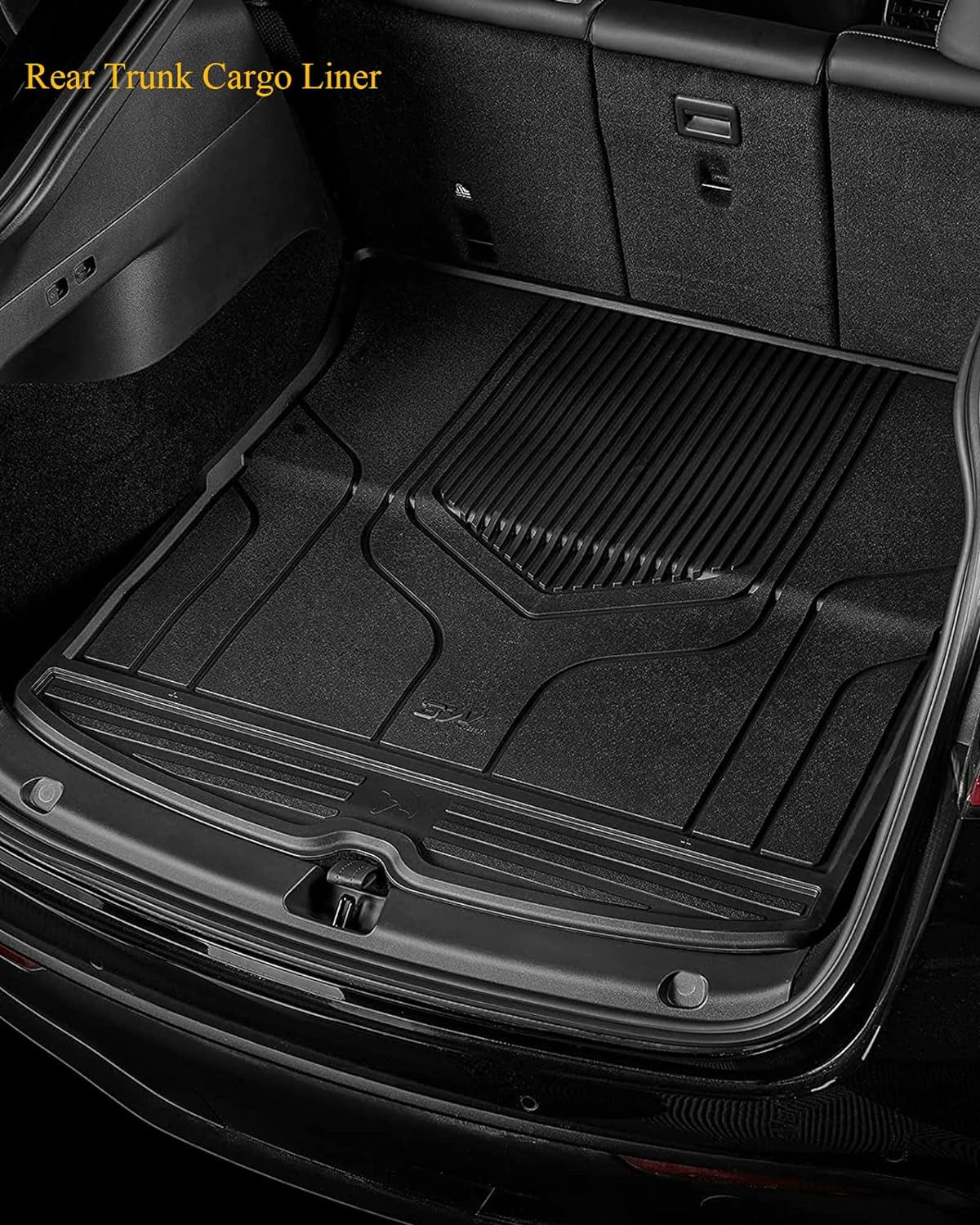 Tesla Floor climate Liner 2020-2023 Floor Fit for Tesla Mats Y & TPE Mats Cargo Y Trunk Liner 1st&2nd Car All Black and Row Model Custom for 3W