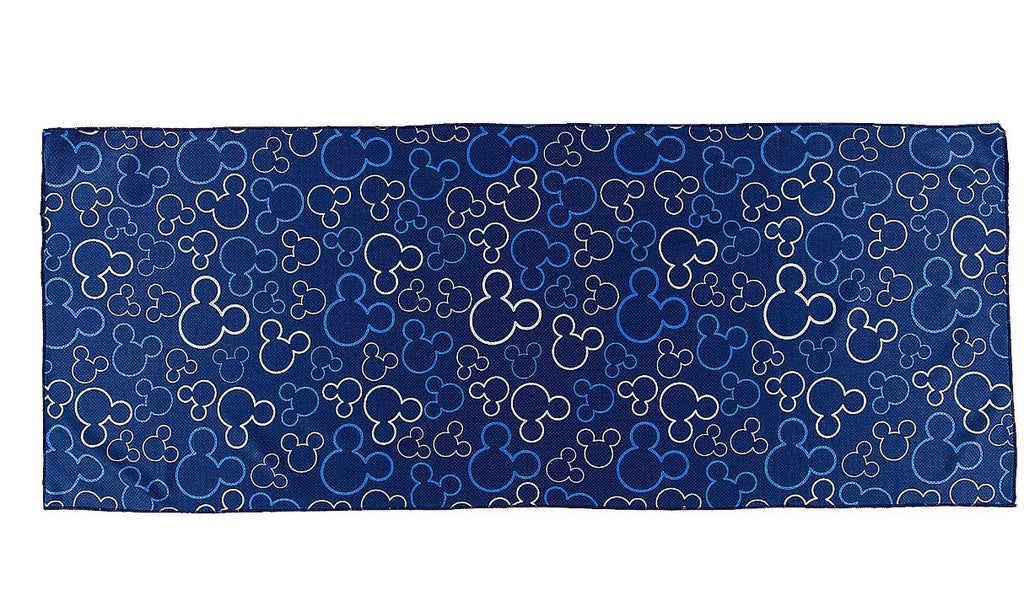 Mickey New Coolcore Cooling Mouse Disney Blue Parks Towel with Box By Icon