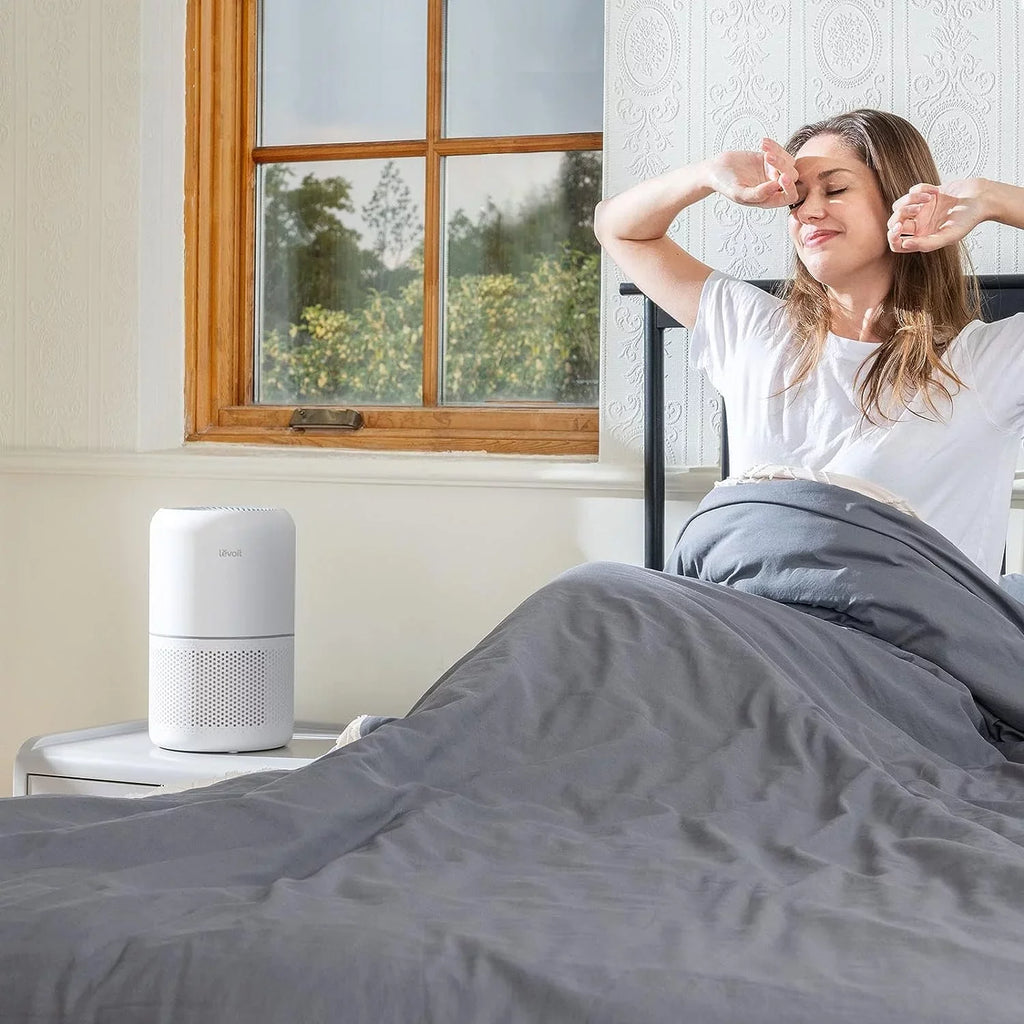 Up Large Asthma, Core Allergies sq. 300-, Purifier Air to Rooms White Levoit 547 ft., for and