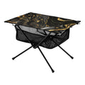 Picnic Storage Gold Beach Travel Folding for Bag Marble Black Fishing Table Camping with Compact Table Table Outdoor and Portable Luxury