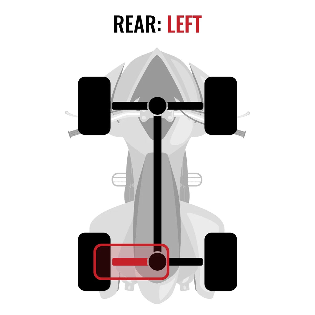 with Left 1000 Outlander Axle 2015 Sixity compatible Rear 4X4 Can-Am -