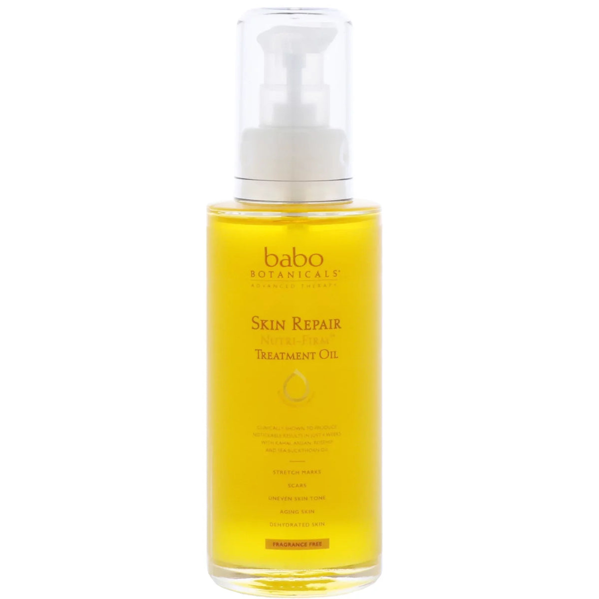 Fragrance Stretch Sensitive Babo Firm Oil 3.4 Skin, Repair Nutri Skin Oz Free, Mark Botanicals for Treatment