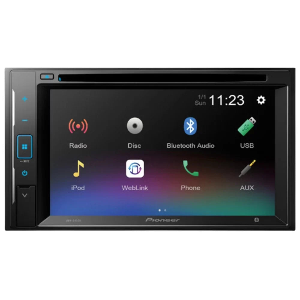 Receiver Touchscreen KIT4961 Stereo Digital / Media Kit/in-Dash W/ Eom 2009-2010 W/Out Toyota Pioneer Double 6.2" with Nav Car Matrix Bundle -241EX for Camera/Install Bluetooth/Backup