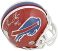 Certified Thurman Bills Fanatics - Helmet Buffalo Thomas 07" Autographed Riddell Mini " Authentic Inscription with