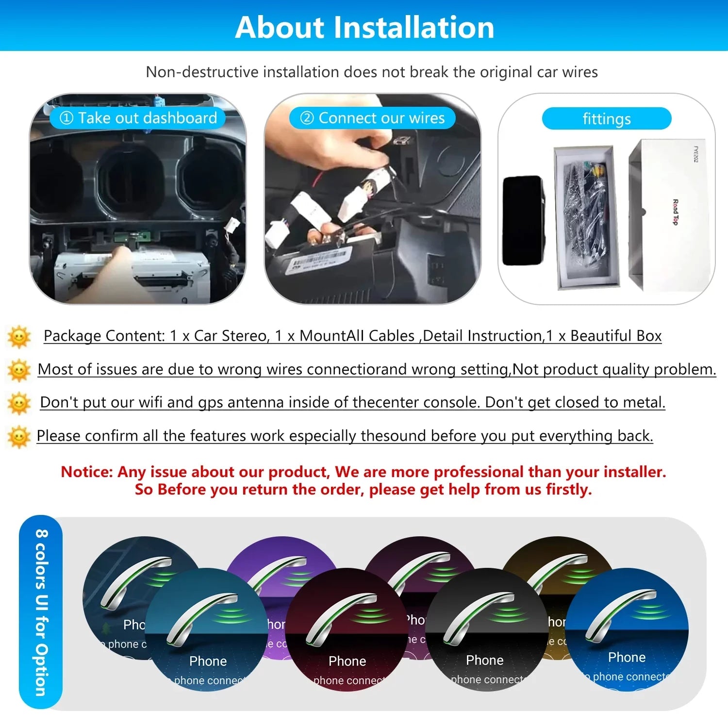 C Screen Mirrorlink W204 NTG4.5/4.7, Wireless 13 Benz Road Car Mercedes Android Touch Top Supports CarPlay with 10.25" Class for Android Screen 8GB+256GB 2011-2014 Car Wired Stereo Year Touch Auto
