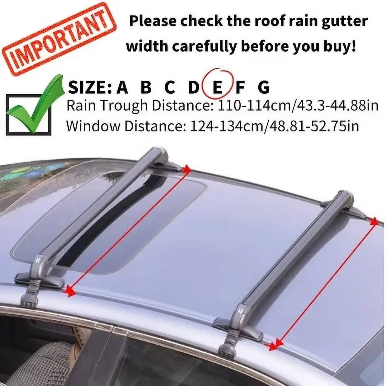 2006-2020 Rack Car Baggage x For Luggage Civic Carrier Honda 2 Luggage Top Roof