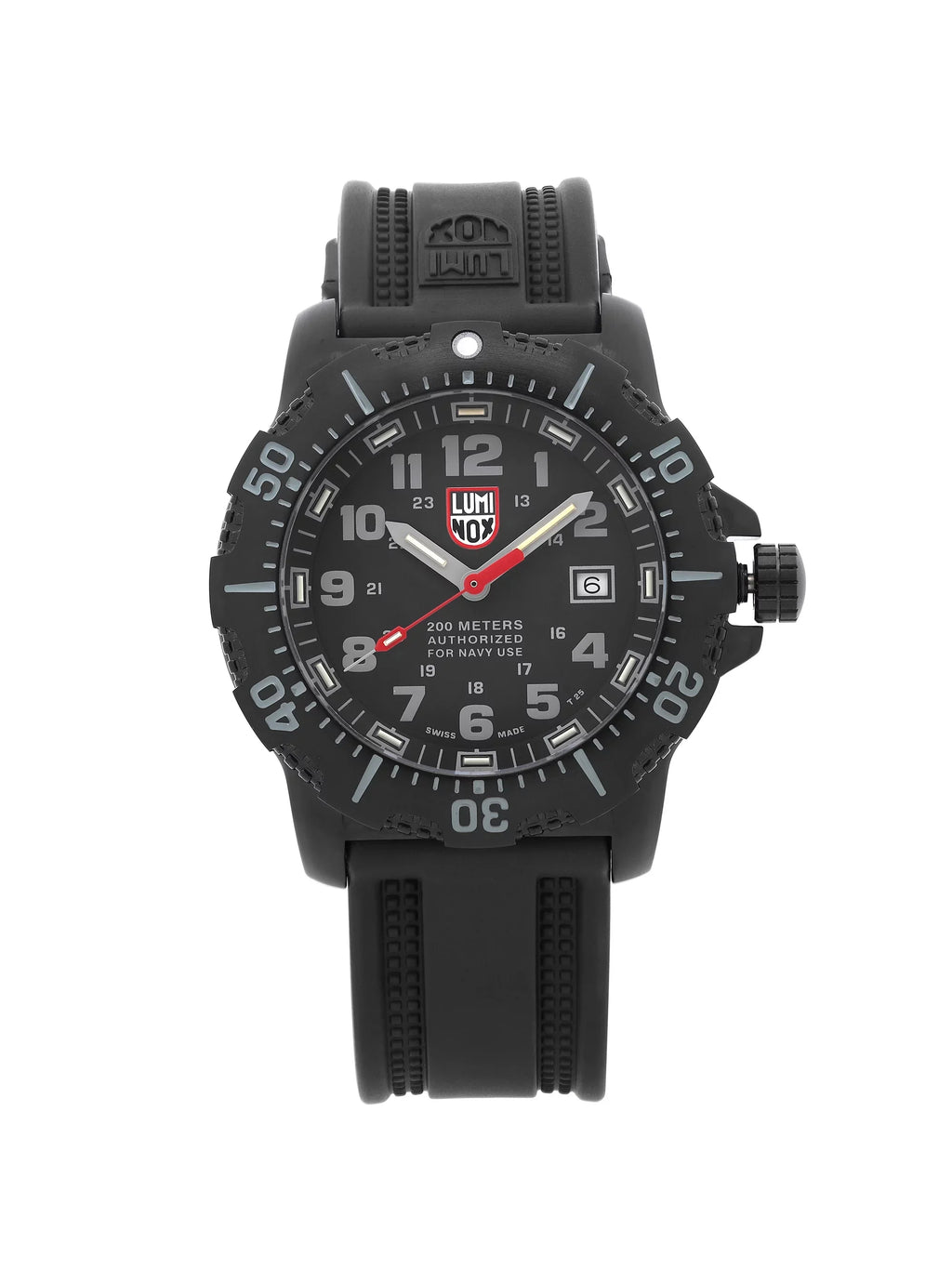 Navy Dial .4221..F Black 45mm Luminox Steel Seal Mens Quartz Watch