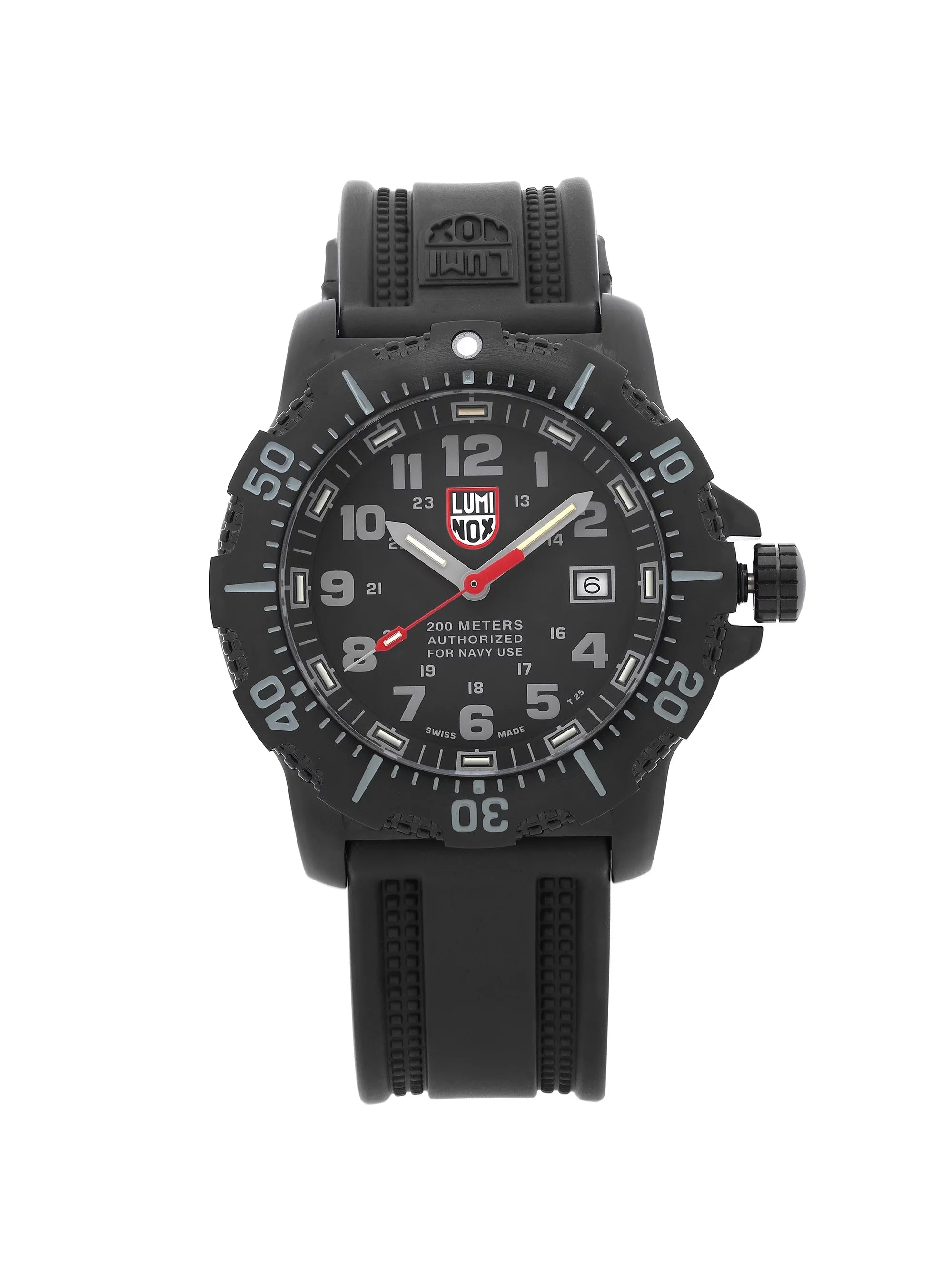 Navy Dial .4221..F Black 45mm Luminox Steel Seal Mens Quartz Watch