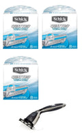 Titanium Refill, + Ct Quattro Pack) Fits 8 Razor Schick (3