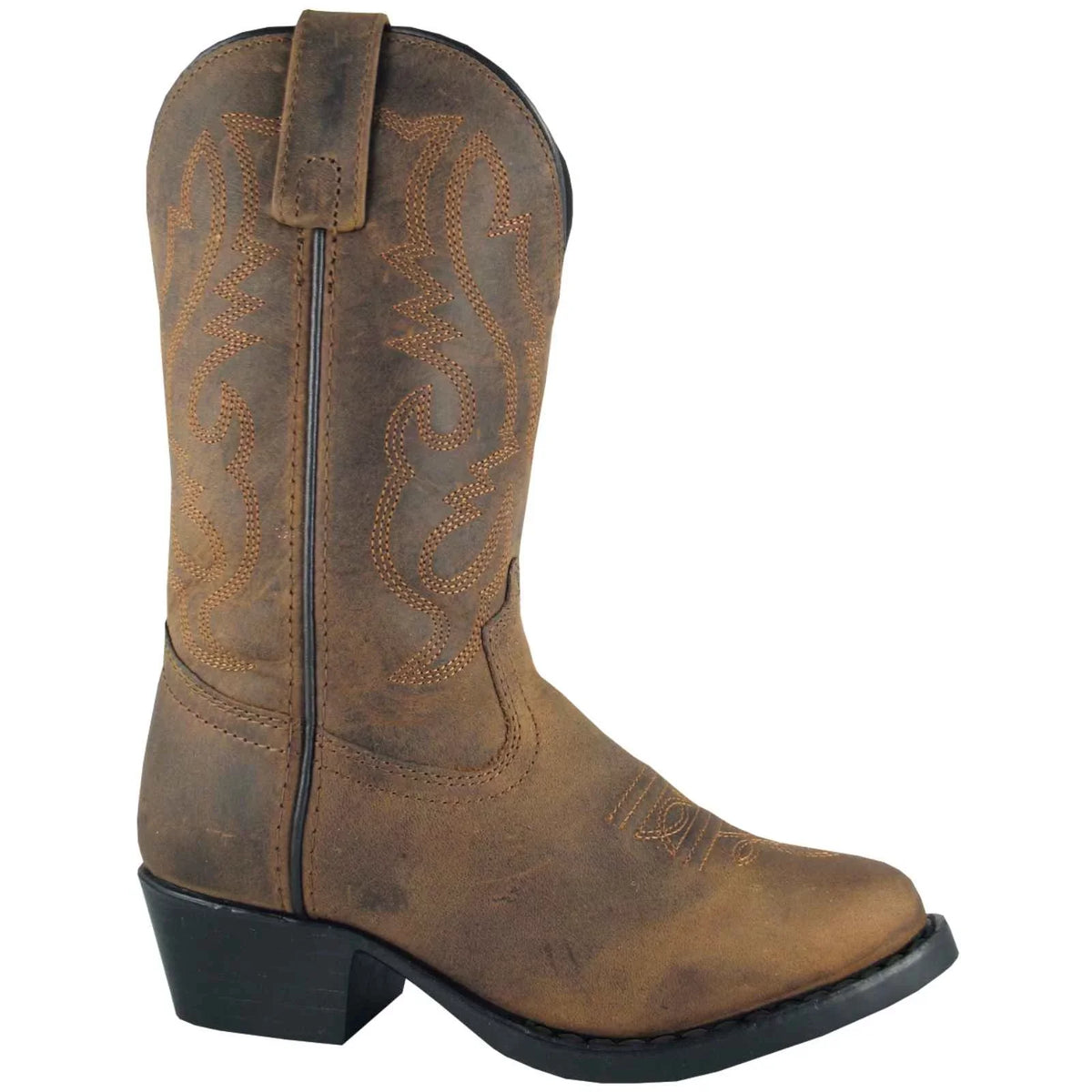 Smoky Toddler EE 7 Boots Boys Leather Denver Mountain Western Brown Oiled
