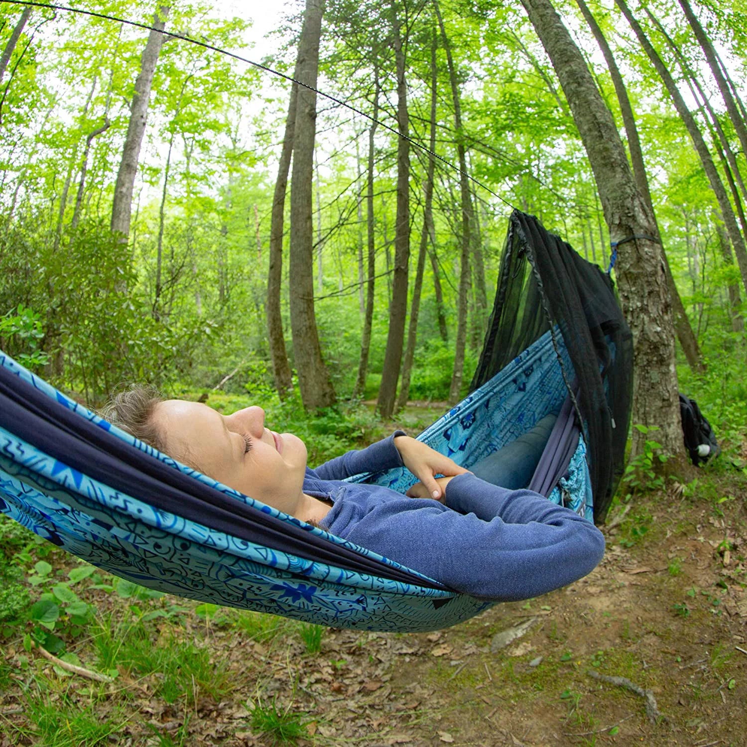Bug Hammock Bug Outfitters Net, Charcoal Guardian Eagles Nest , Netting,