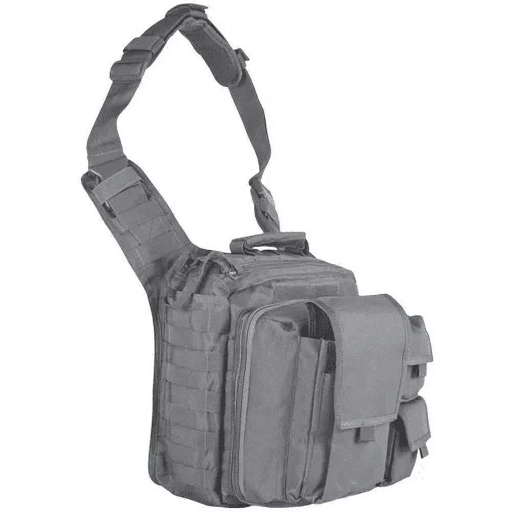 10" x Tactical x Grey 10" To - 12" Headrest Go Grey Over Bag The