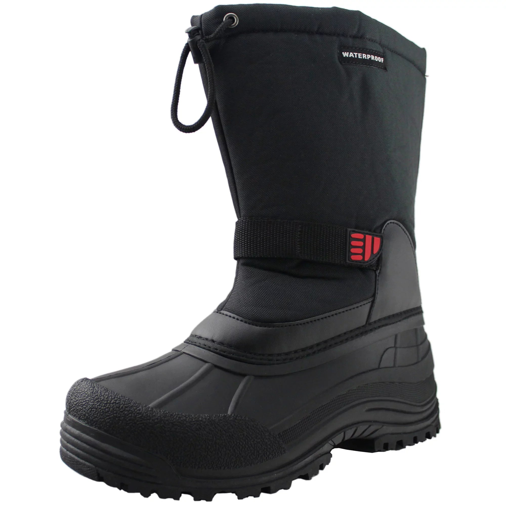 Snow Male Shoe Winter Tanleewa Adult Men's Anti-Slip Moistureproof Boots Insulated Boots Size 11.5