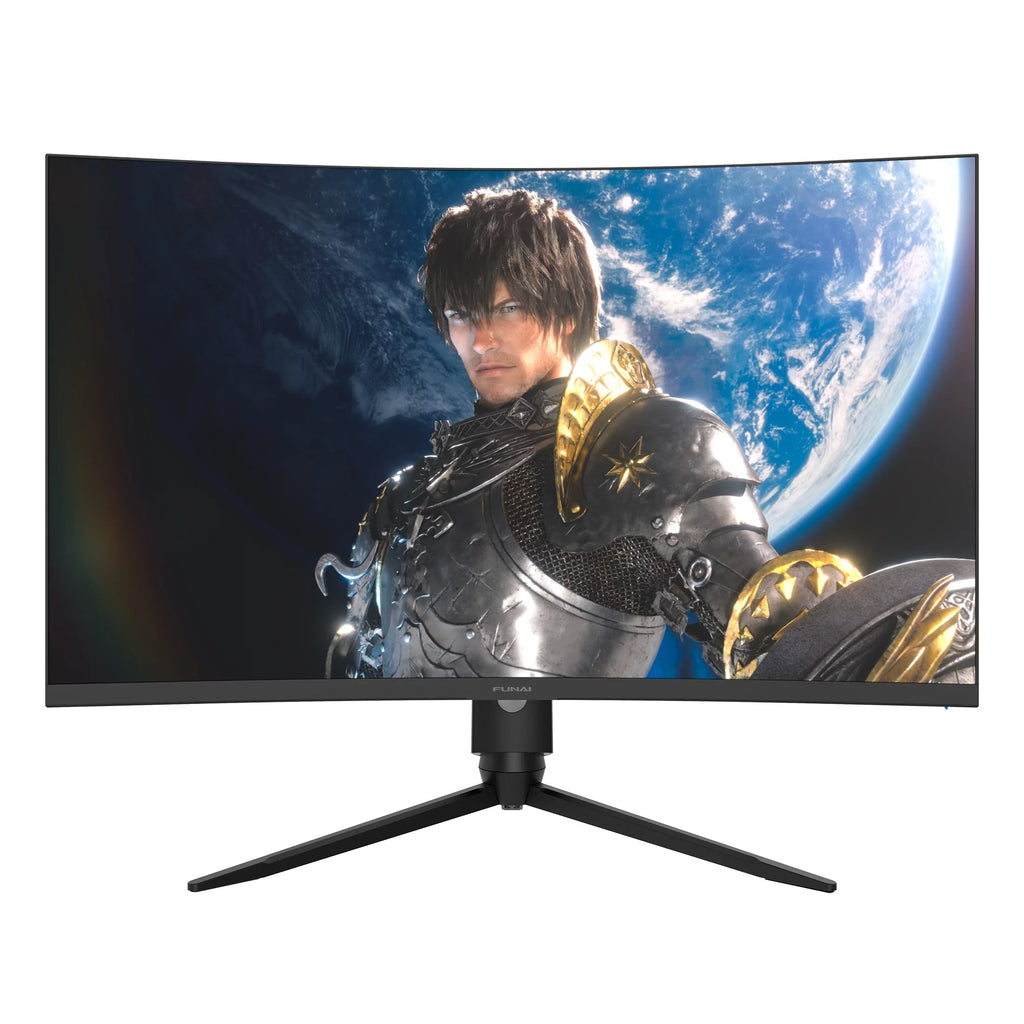 1ms, Monitor Curved AMD Premium FHD HDR, VA, 240Hz, Funai (FGM-32C545) Gaming 32" FreeSync™ Enabled