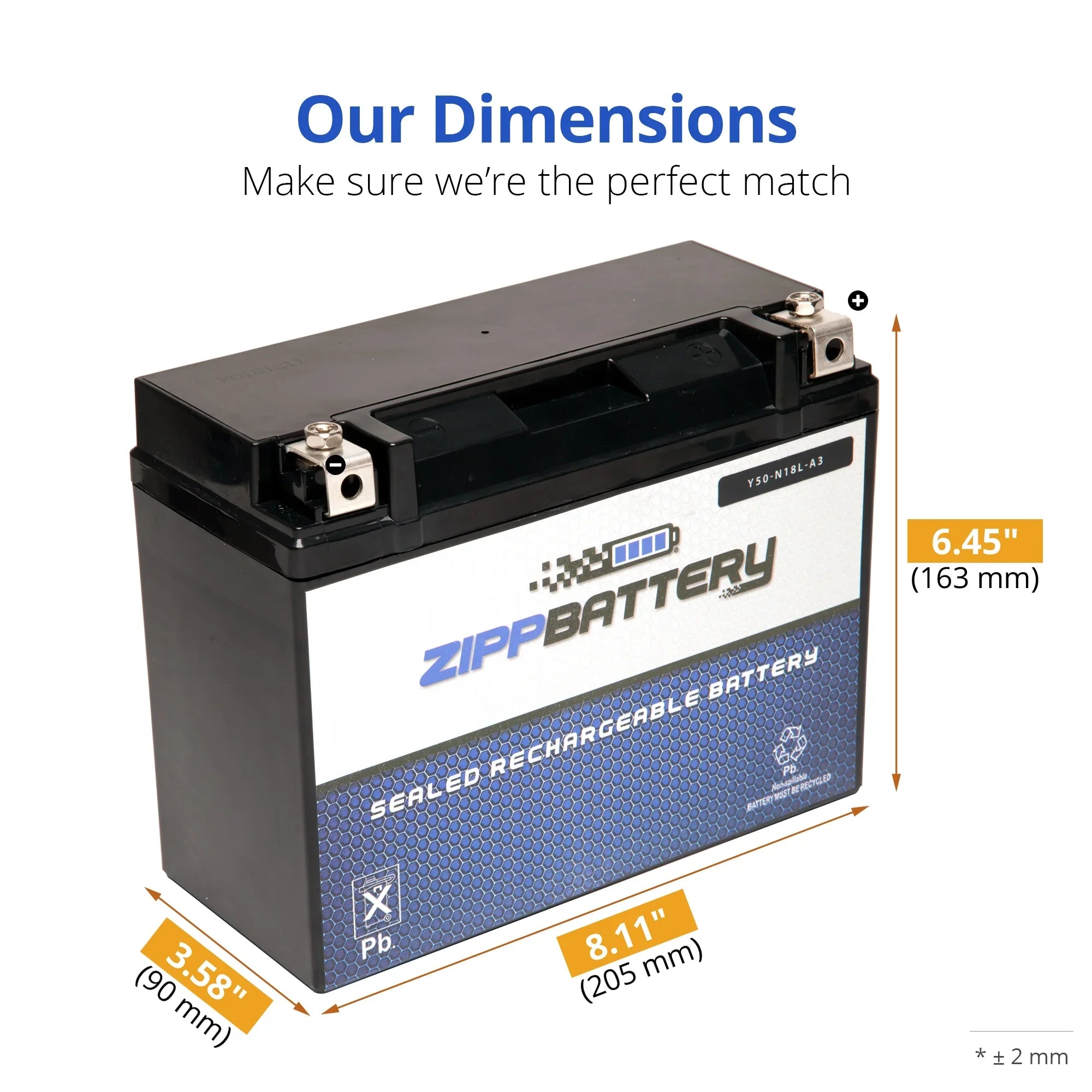 (50-N18L-A3 R80gs R80st Zipp ) for 800cc 12 Battery Battery Bmw Y50-N18L-A3 Motorcycle Ah, Volt,20 260 1991