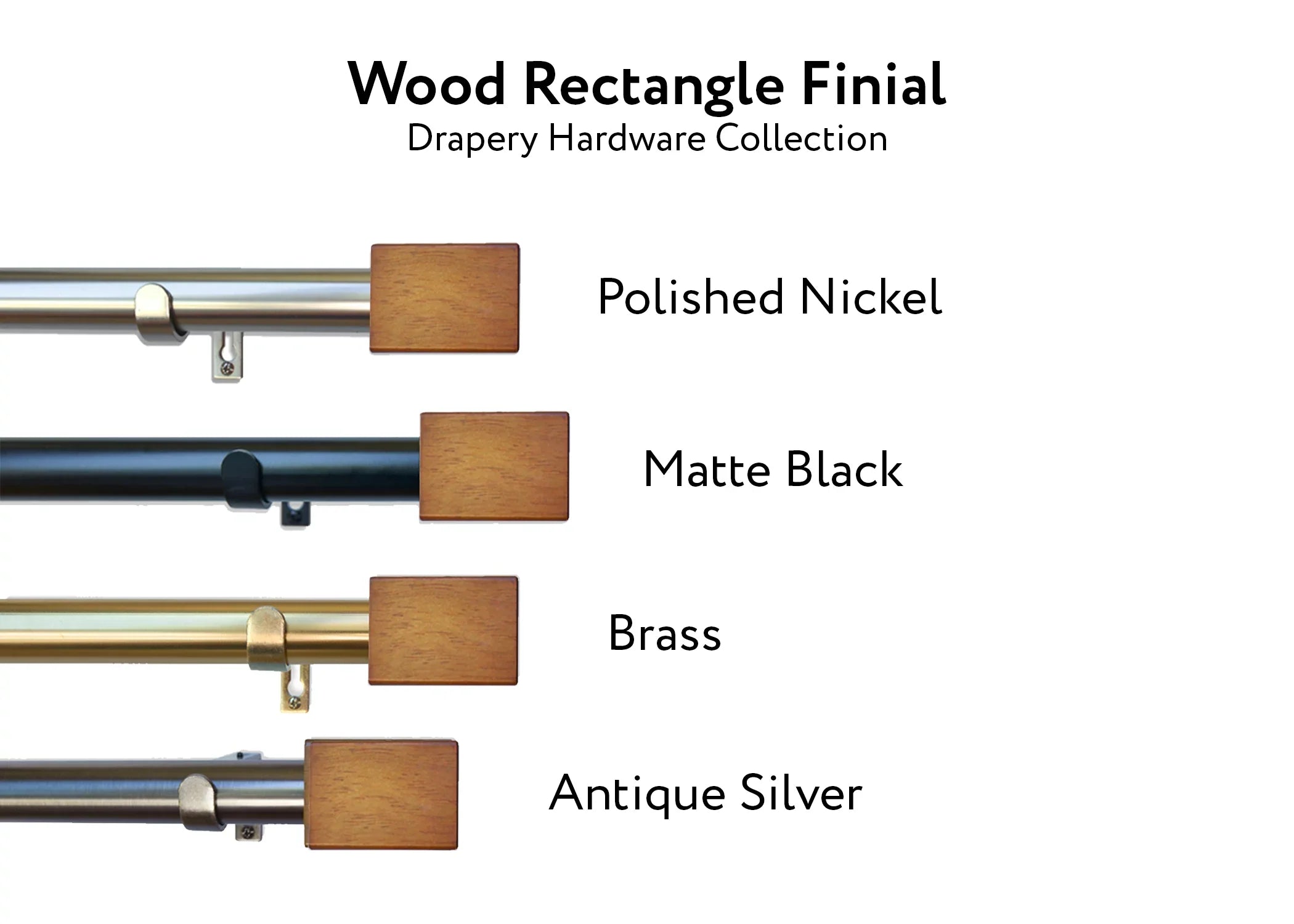 Rod Window Wood Set, 120-inch, Curtain Black to Rectangle Avenue Matte 66 Linen Single