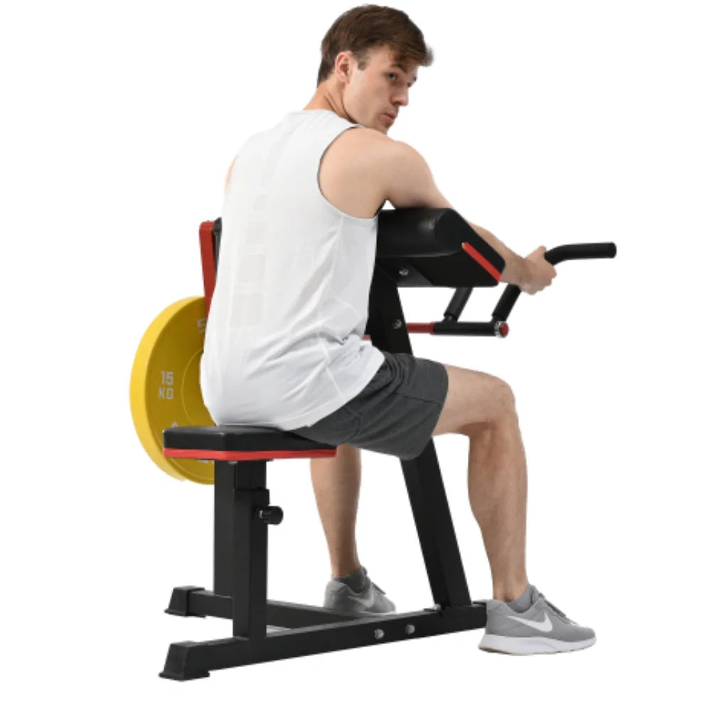 Strength for Extension Curl with Curl Home Gym Standard Preacher Machine Bench Adjustable Leg Exercises