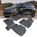 Bucket Center Console Kia 2020-2023 Car Telluride Bucket Kia Telluride Floor Bucket Kia Shinysix Floor Telluride 2020-2023 Center Floor Mats,2020-2023