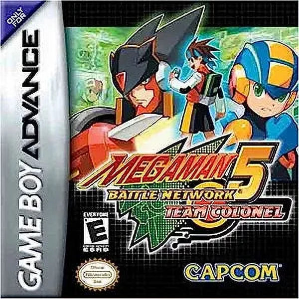 Network Battle Boy Game - Team Colonel Man Advance 5: Nintendo Mega