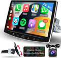 10.1'' Single Android 11 ,with Carplay Wireless Podofo Screen Apple Radio Cable Car Microphone&Backup 1 Camera Audio Bluetooth Touch Auto 2+32G Stereo Android