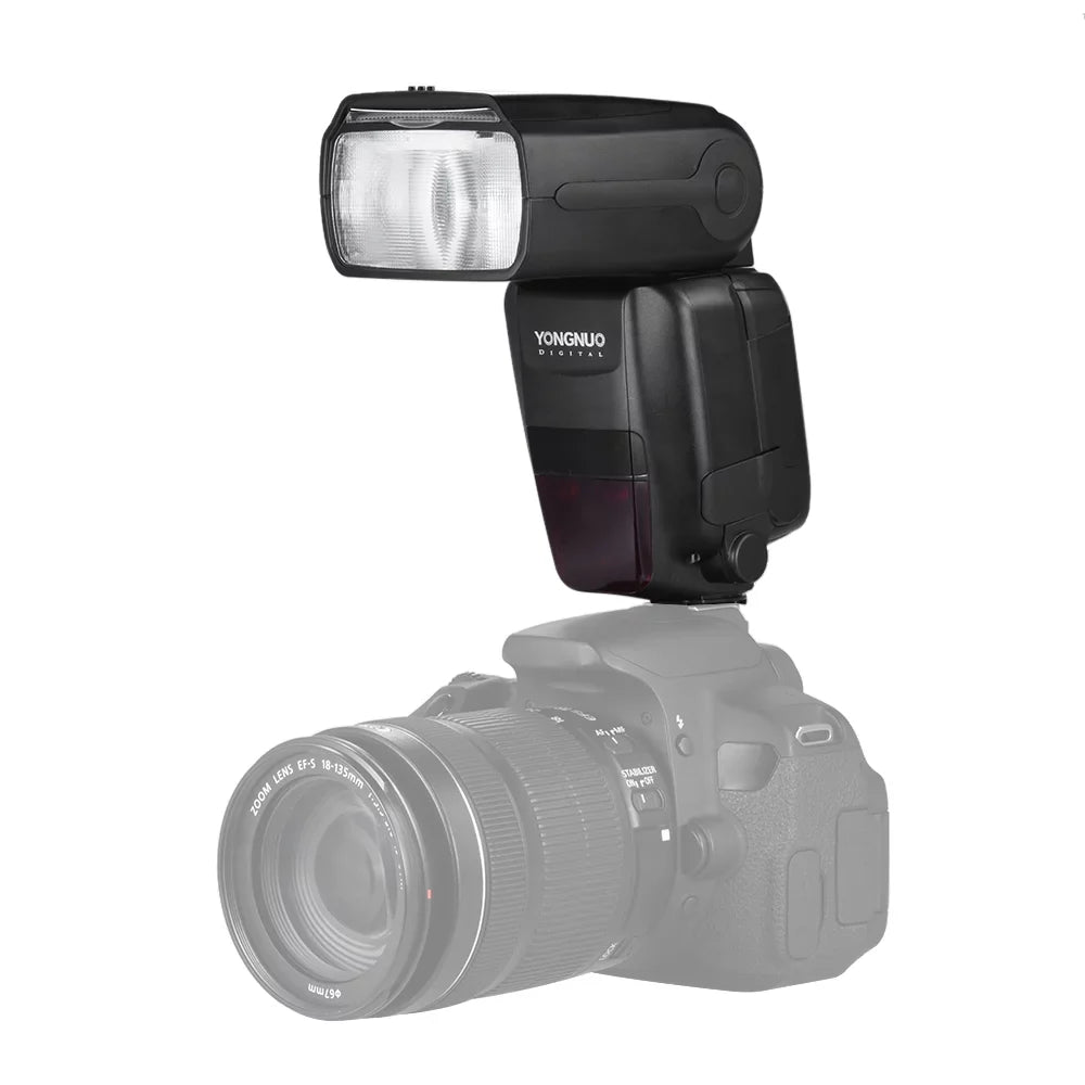 GN60 Support Professional YN6000 Canon Speedlite as Camera YN600EX- Manual 1/8000s 2.4G Zooming for Wireless Auto/ Master 600EX- Flash Creative
