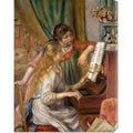 Renoir American Arts dba Stretched Bentley Pierre at Auguste Global Walls Girls Canvas the 'Two Piano' Young Medium