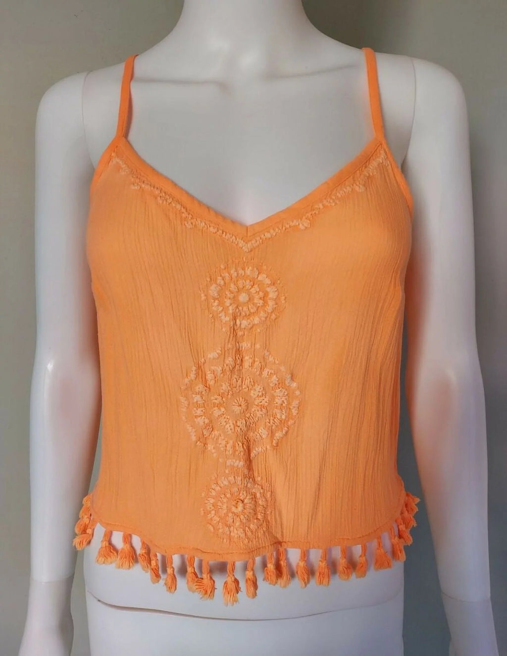 Crop Lilly Katen Pulitzer Melon Glow Embroidered ()