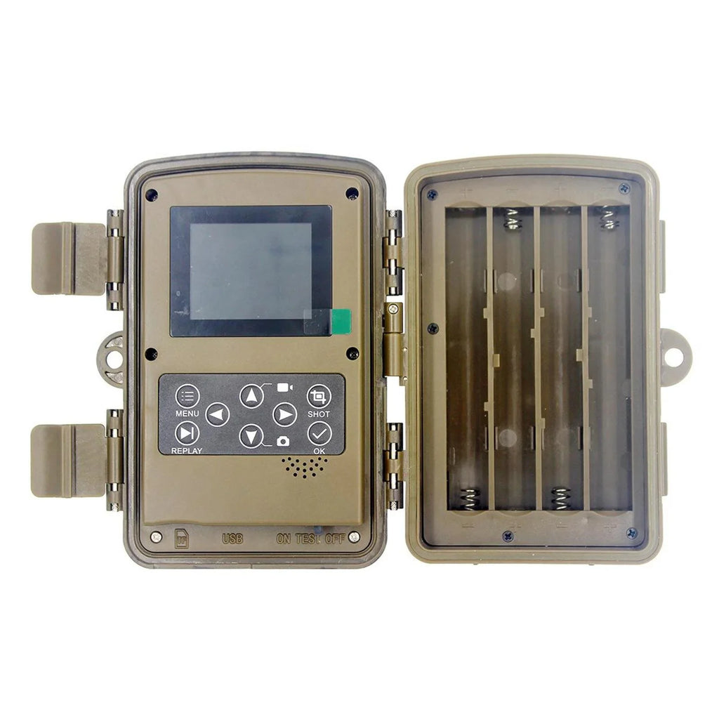 .0" Lens with 1080P Moisture Scouting Wildlife 16MP LEDs Angle Game Night Wide Mini 120 Camera Cam degree and Camera