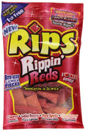 12 Bags Reds 4 of 12 oz Rippin : Licorice Rips Candy
