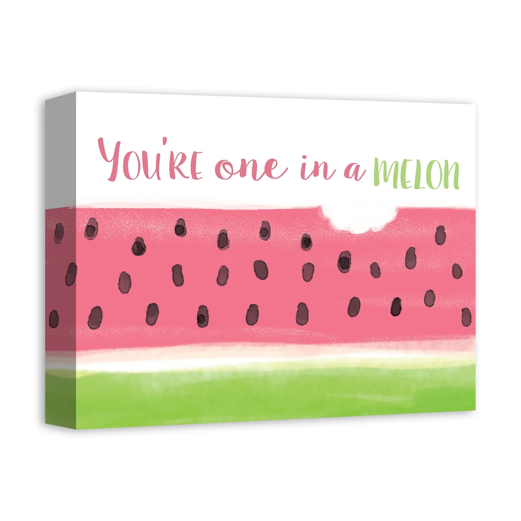 Wall Creative Art Melon A 14x11 in One Products Canvas