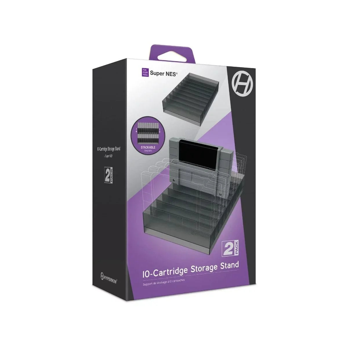 Nintendo Stand (2 Pack) 10-Cartridge for Hyperkin Storage