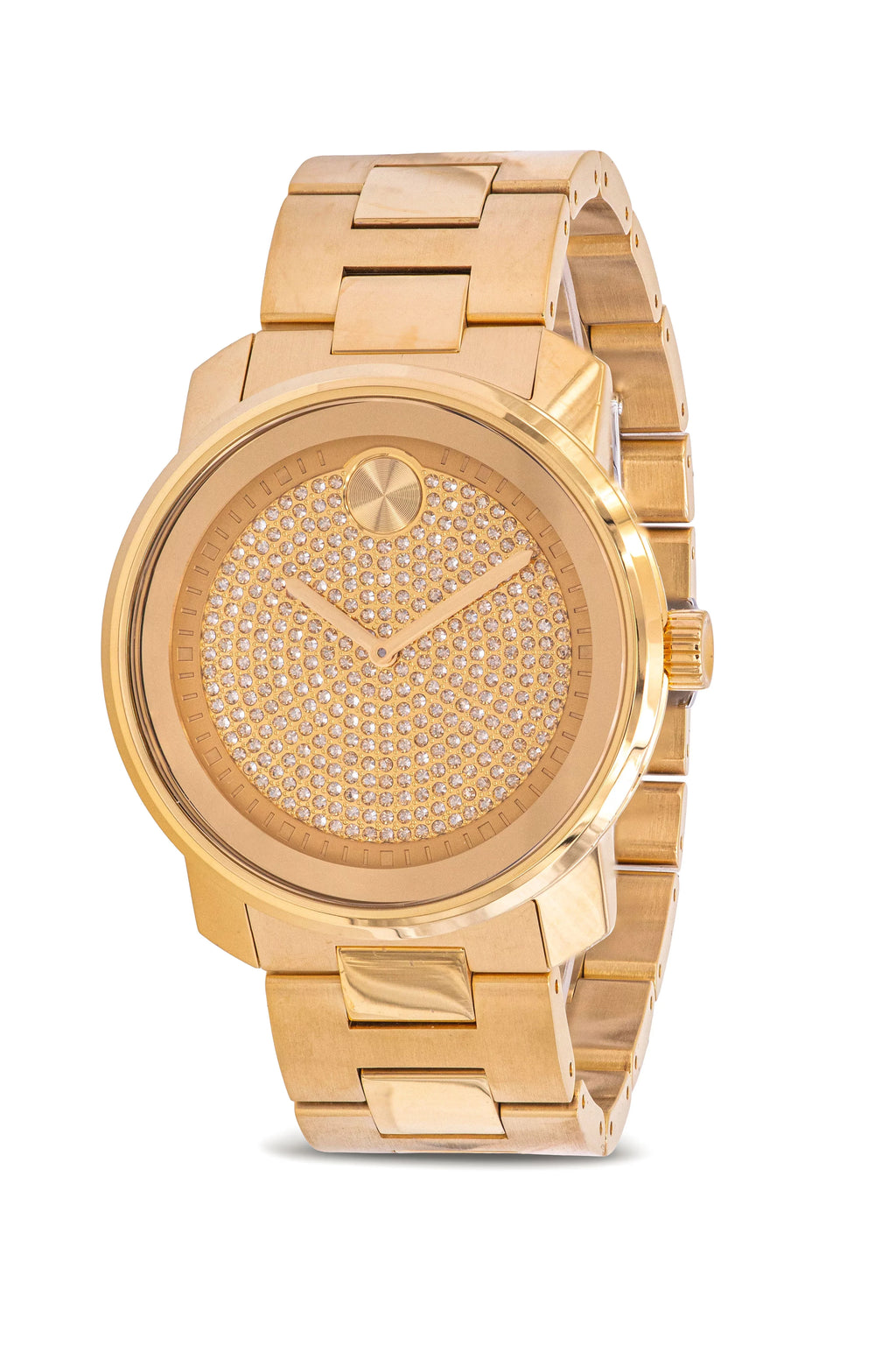 Movado 3600665 Yellow Bold Watch Stainless Mens Gold Ion Steel