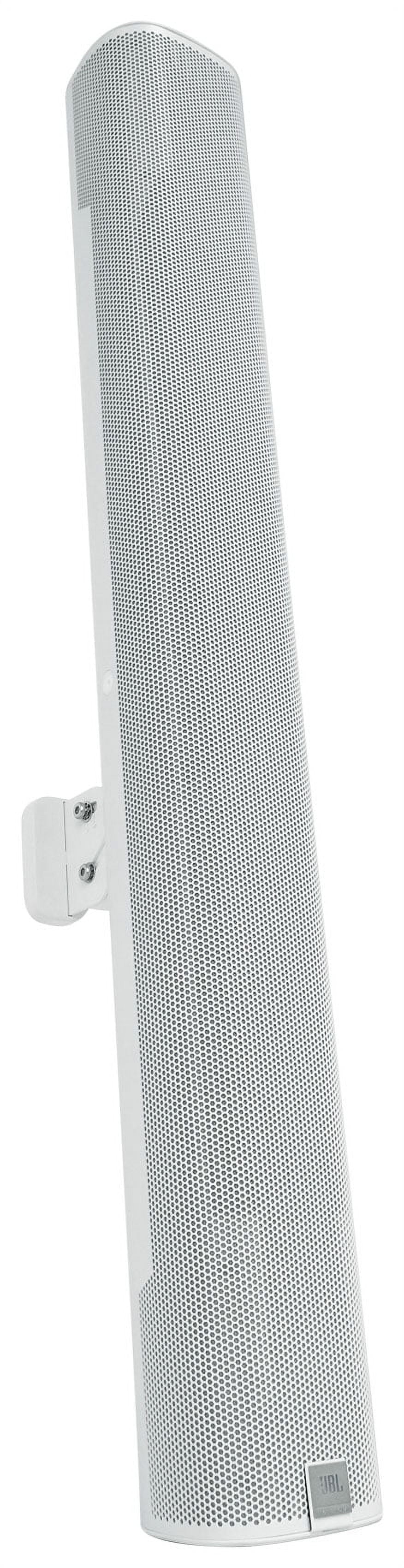 Commercial White 70V (2) 32" Mount Column COL800- Array Wall Speakers+Amp