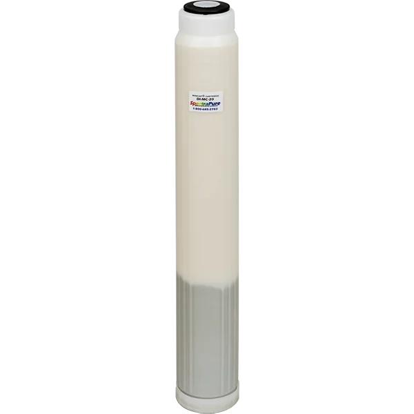 '- - - SpectraPure� MaxCap� Cartridge 20" DI-MC-20 Non-Color-Indicating DI