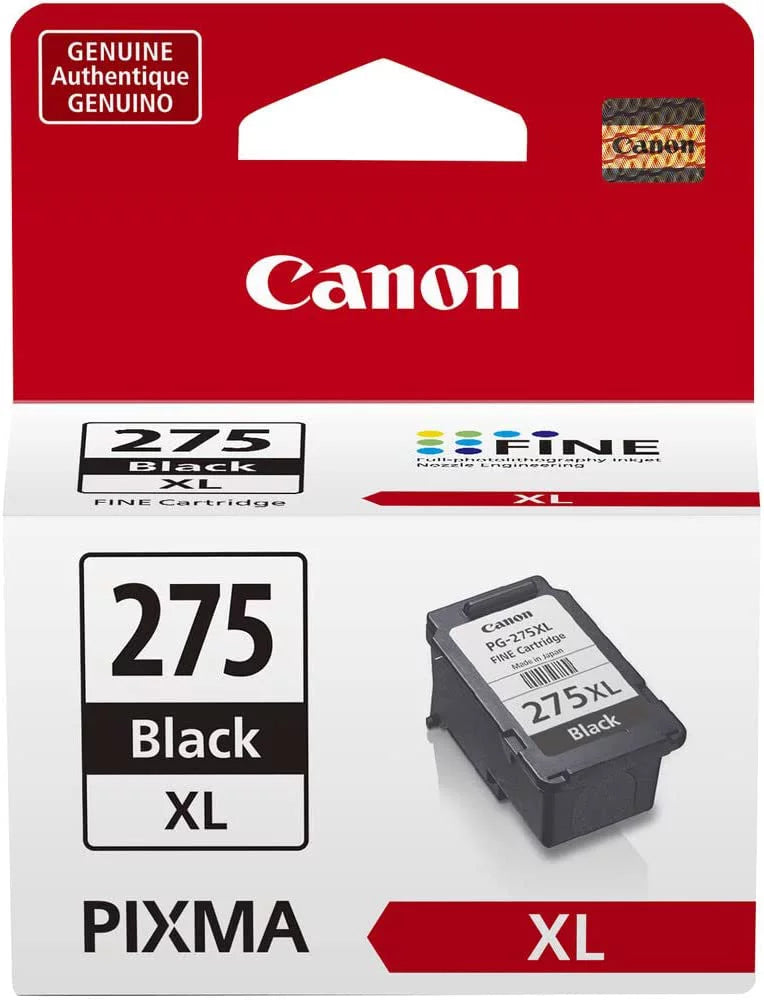 and Cartridges (Retail Black -276 Color Ink -275 Packaging)