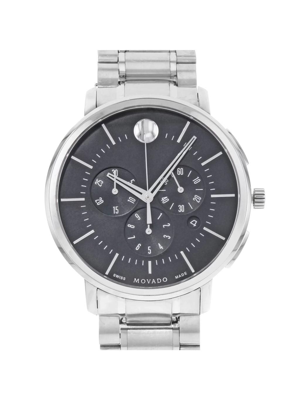 Fashion Silver Quartz 0606886 Watch Men's Metal Tc